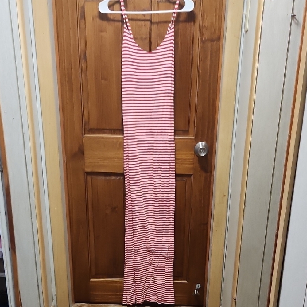Forever 21 Red and White Striped Dress
